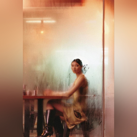 Pretty Asia Region Exclusive Limited Edition Printed Suspender Dress By Zara - Picture 10 of 15